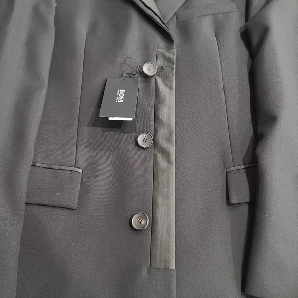 HUGO BOSS Single Breasted Virgin Wool Topcoat - Picture 9 of 9